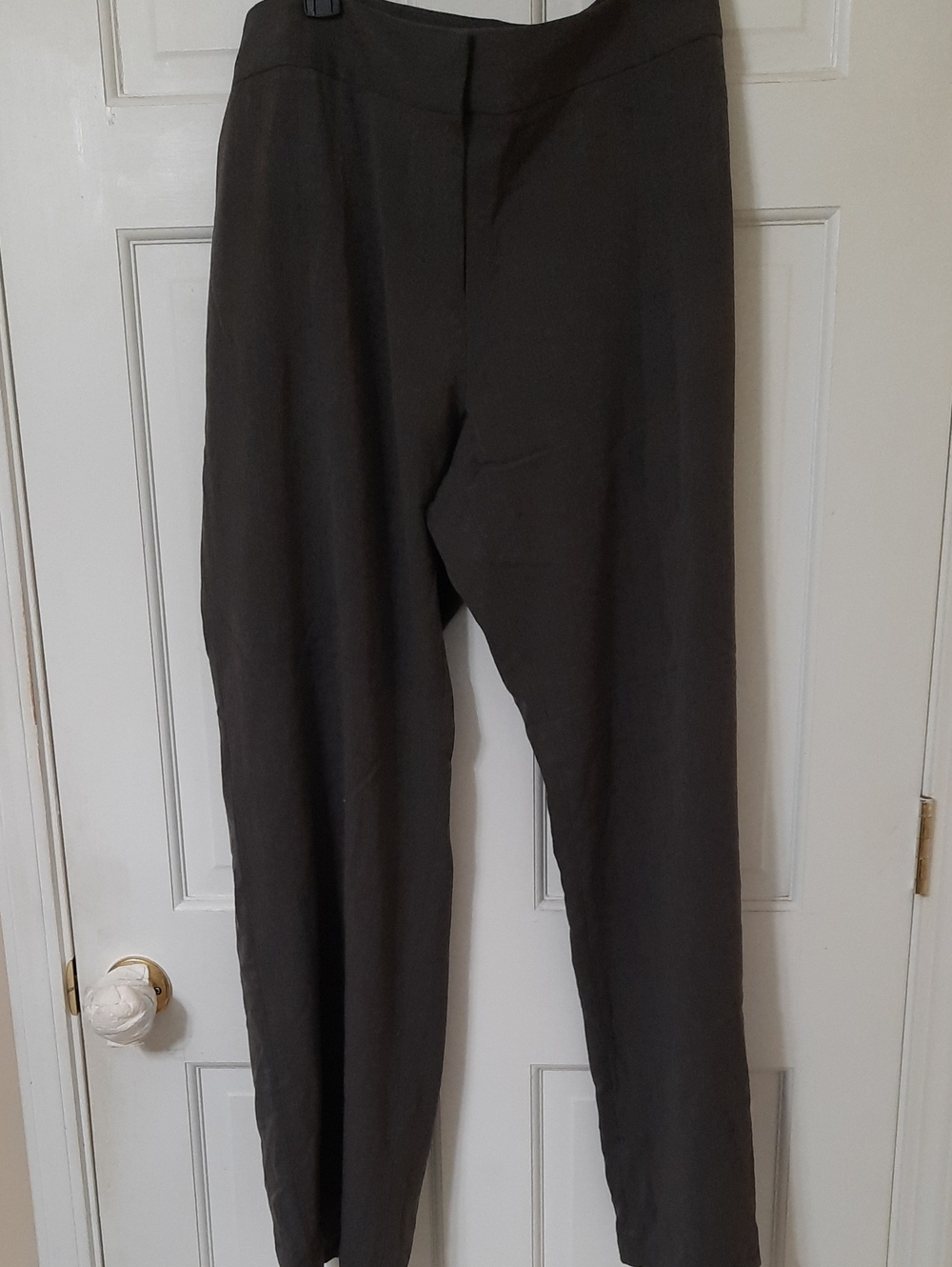 Alfani Wide Leg Pants in Dark Gray